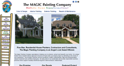 Desktop Screenshot of magicpainting.com