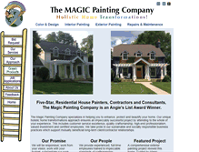 Tablet Screenshot of magicpainting.com